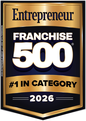 Entrepreneur Franchise 500 #1 in Category 2026 Logo