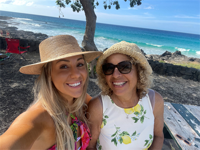 Carol and Olivia Topolski