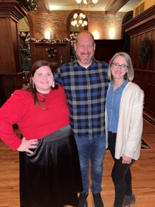 From left to right: Reneé Crompton, Matt Orvick, Karen Orvick