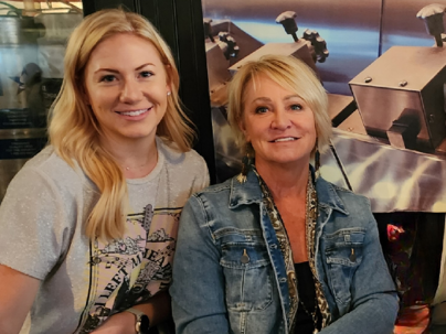 Mikki and Jackie Fitzer