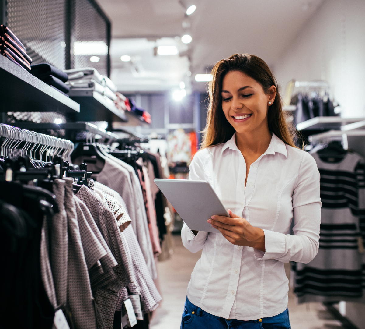 woman in the store 