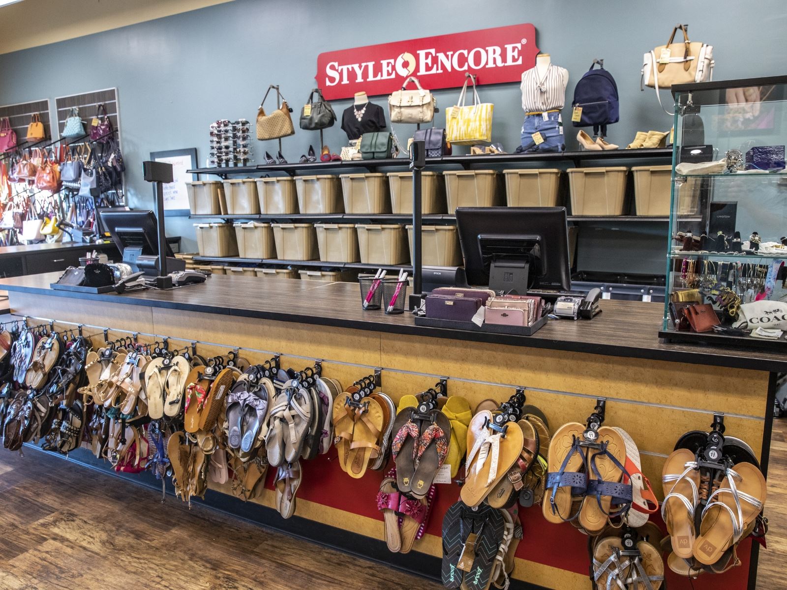 Interior of Style Encore Store